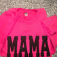 MAMA Puff Print Crewneck