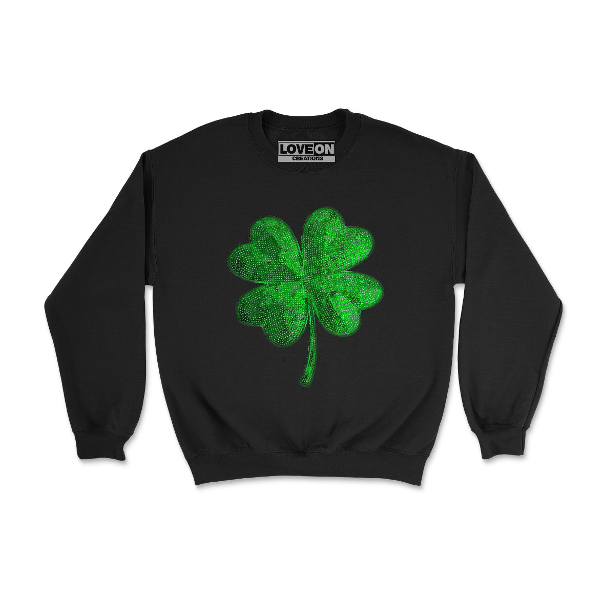 Clover Sequin Crewneck