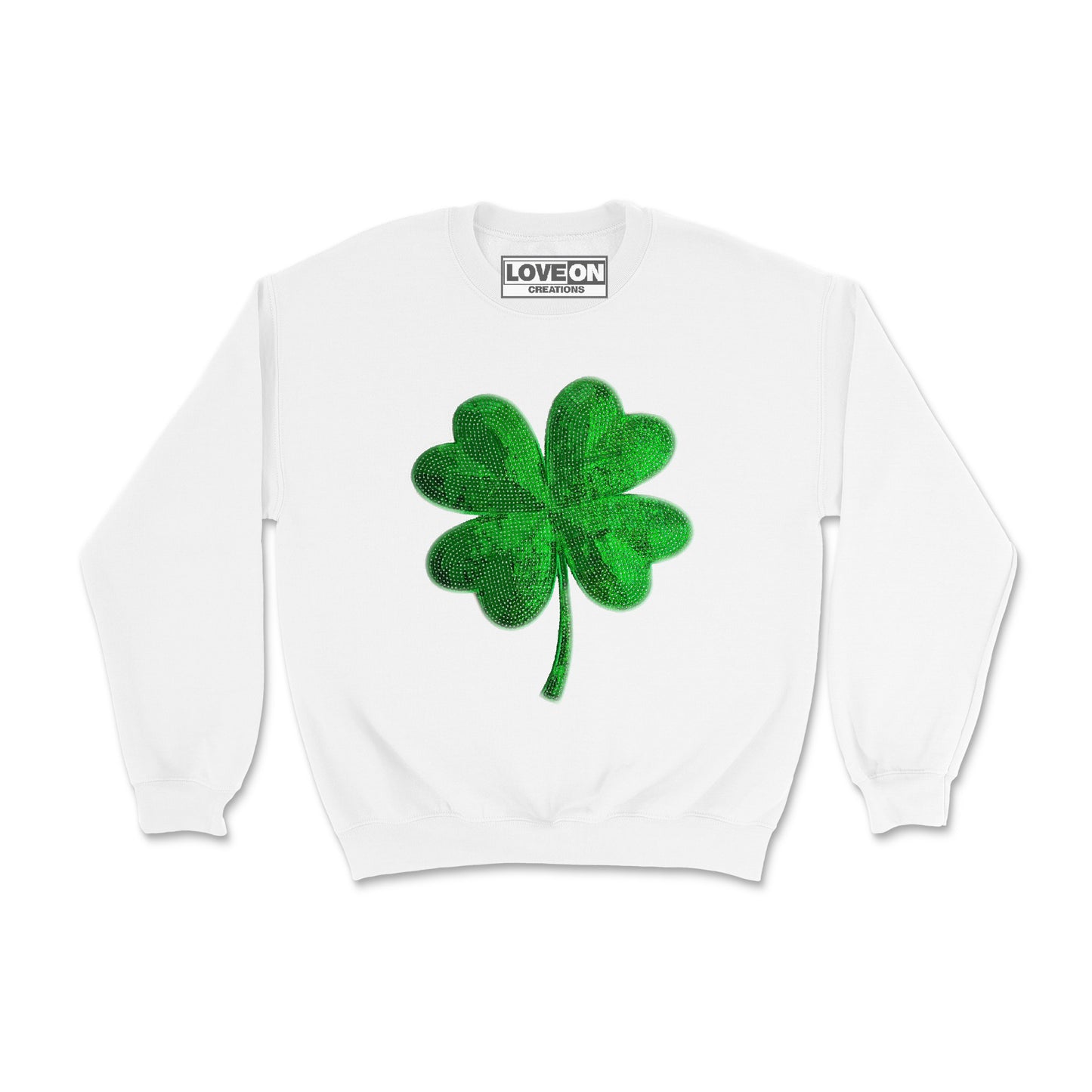 Clover Sequin Crewneck