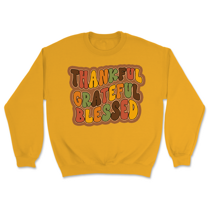 Thankful, Grateful, Blessed Crewneck